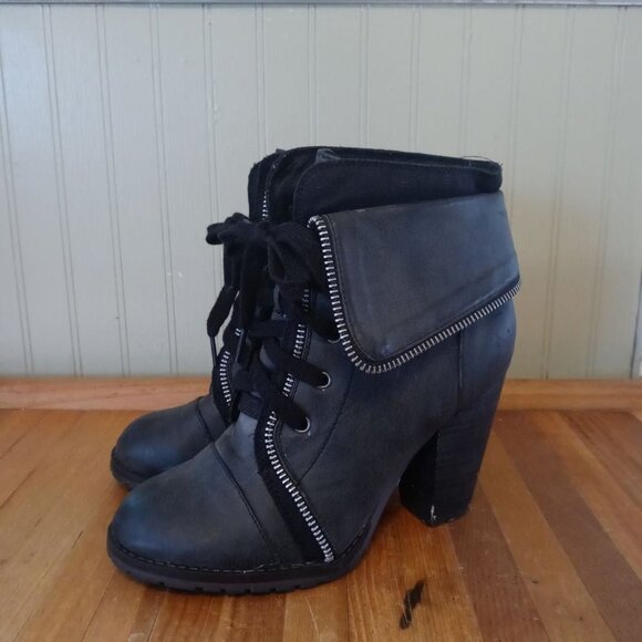 Charlotte Russe Grey Ankle Boots - Picture 4 of 6